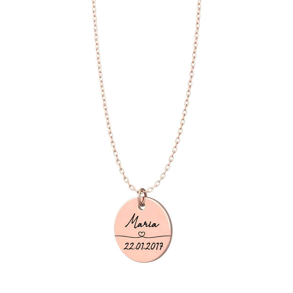 Eloria™ | Personalized Name & Date Necklace