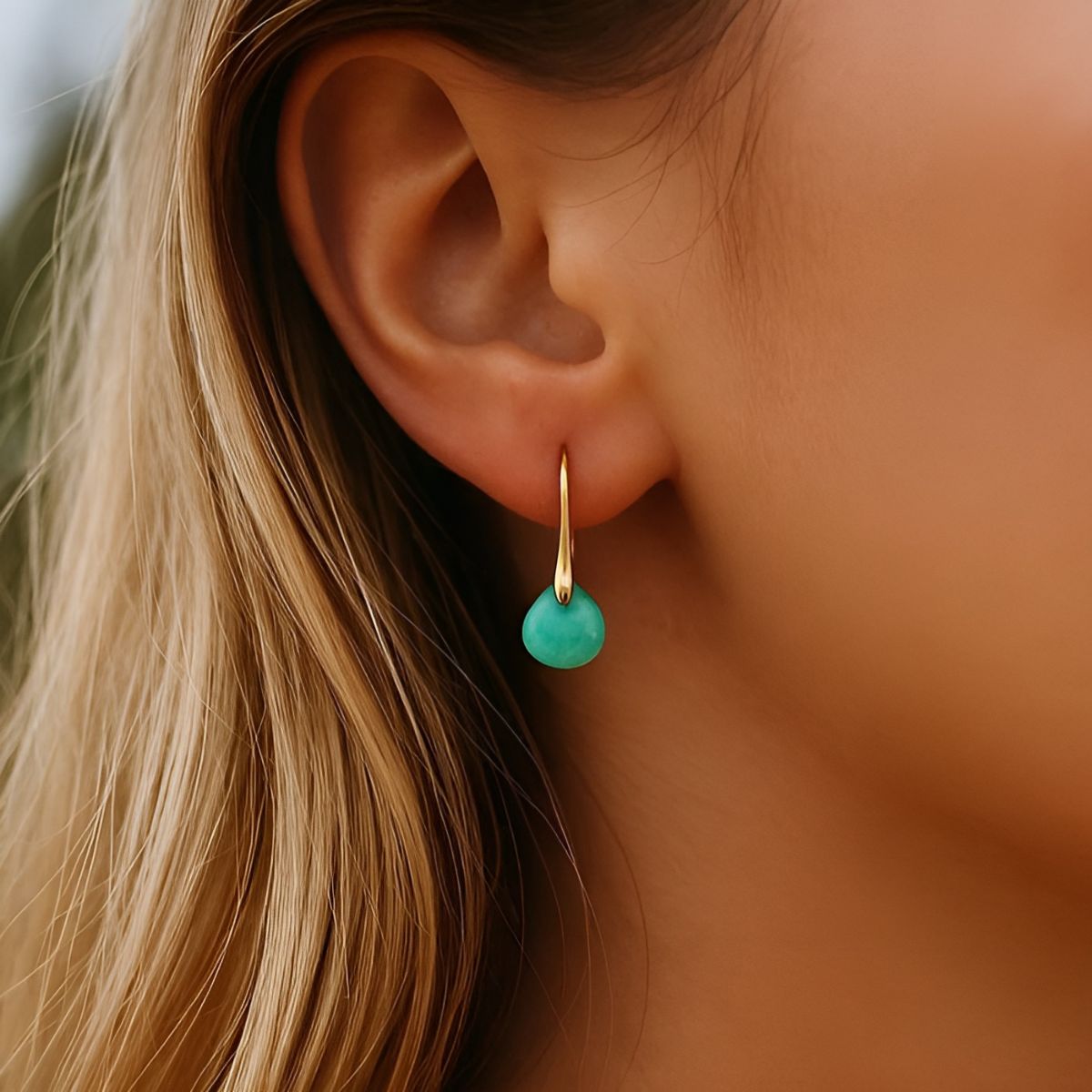 Aveline™ | Amazonite Drop Earrings