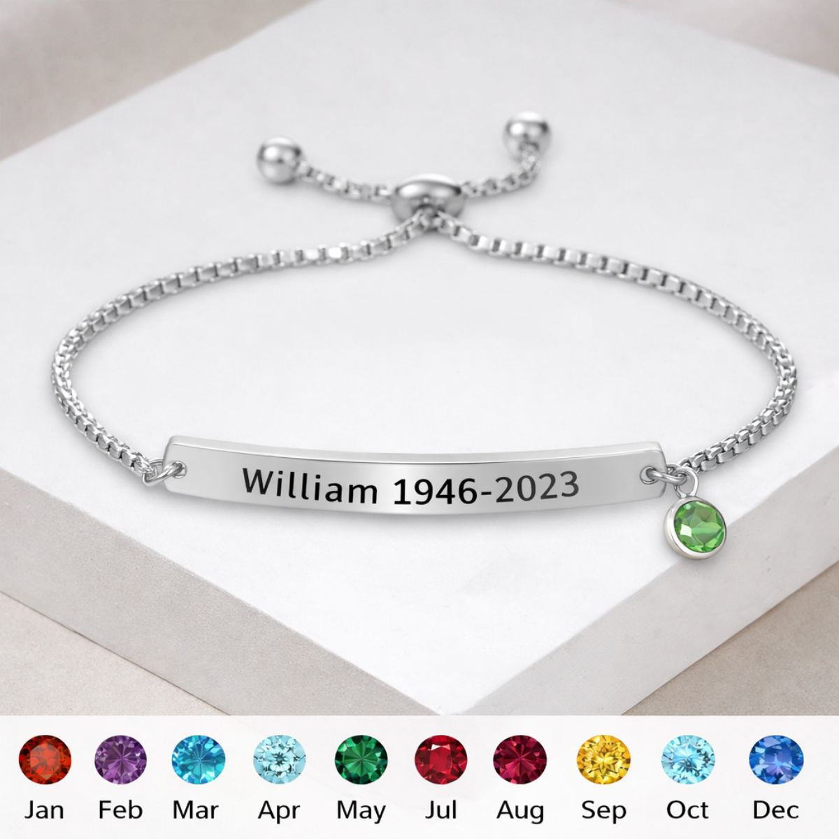 Amora™ | Memory Birthstone Necklace