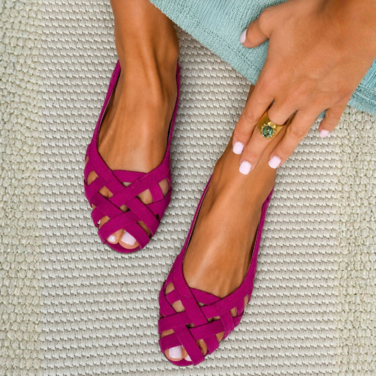 Cora™ | Knit Open-Toe Sandals