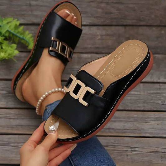 Angela™ | Orthopedic Wedge Sandals