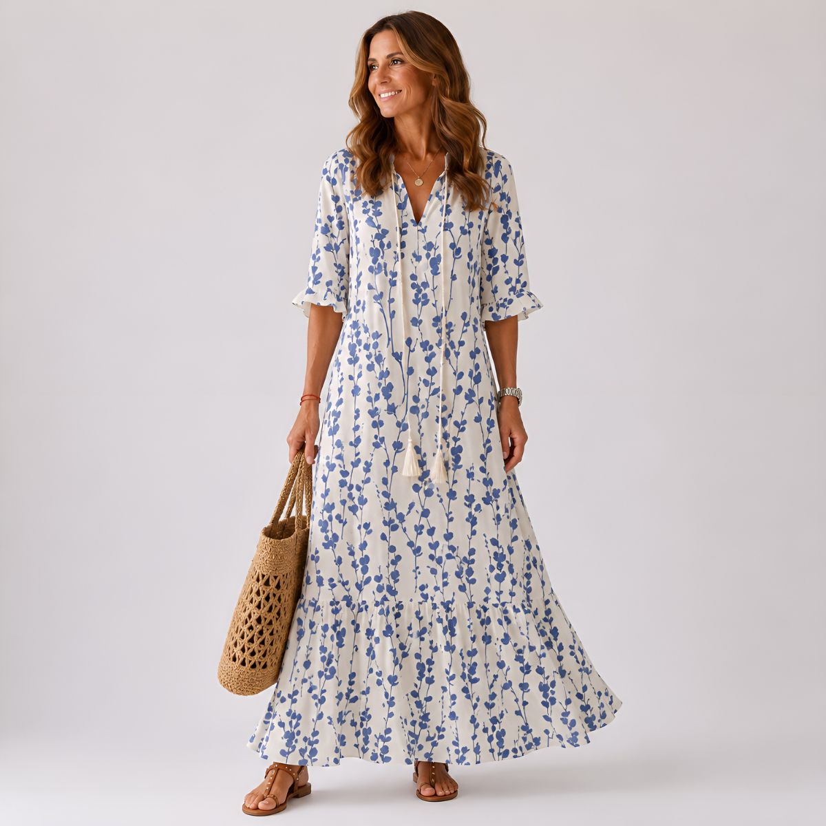 Andrea™ | Floral Maxi Dress