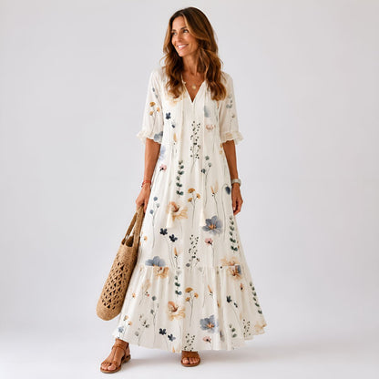 Andrea™ | Floral Maxi Dress