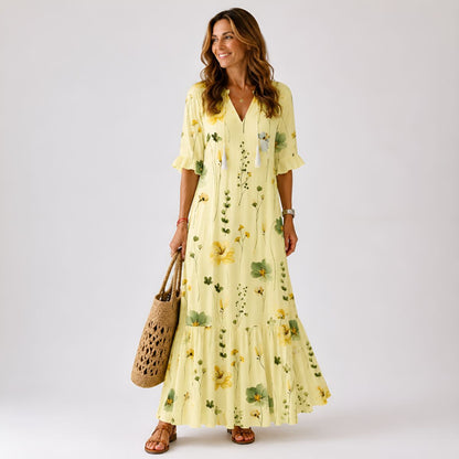 Andrea™ | Floral Maxi Dress