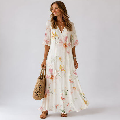 Andrea™ | Floral Maxi Dress