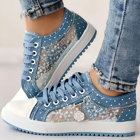 Lilliana™ | Floral Elegance Sneakers