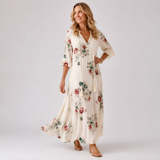 Andrea™ | Floral Maxi Dress