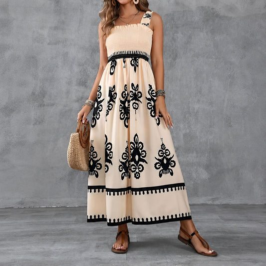 Cambria™ | Artistic Geometric Maxi Dress