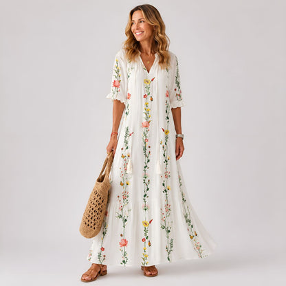 Andrea™ | Floral Maxi Dress