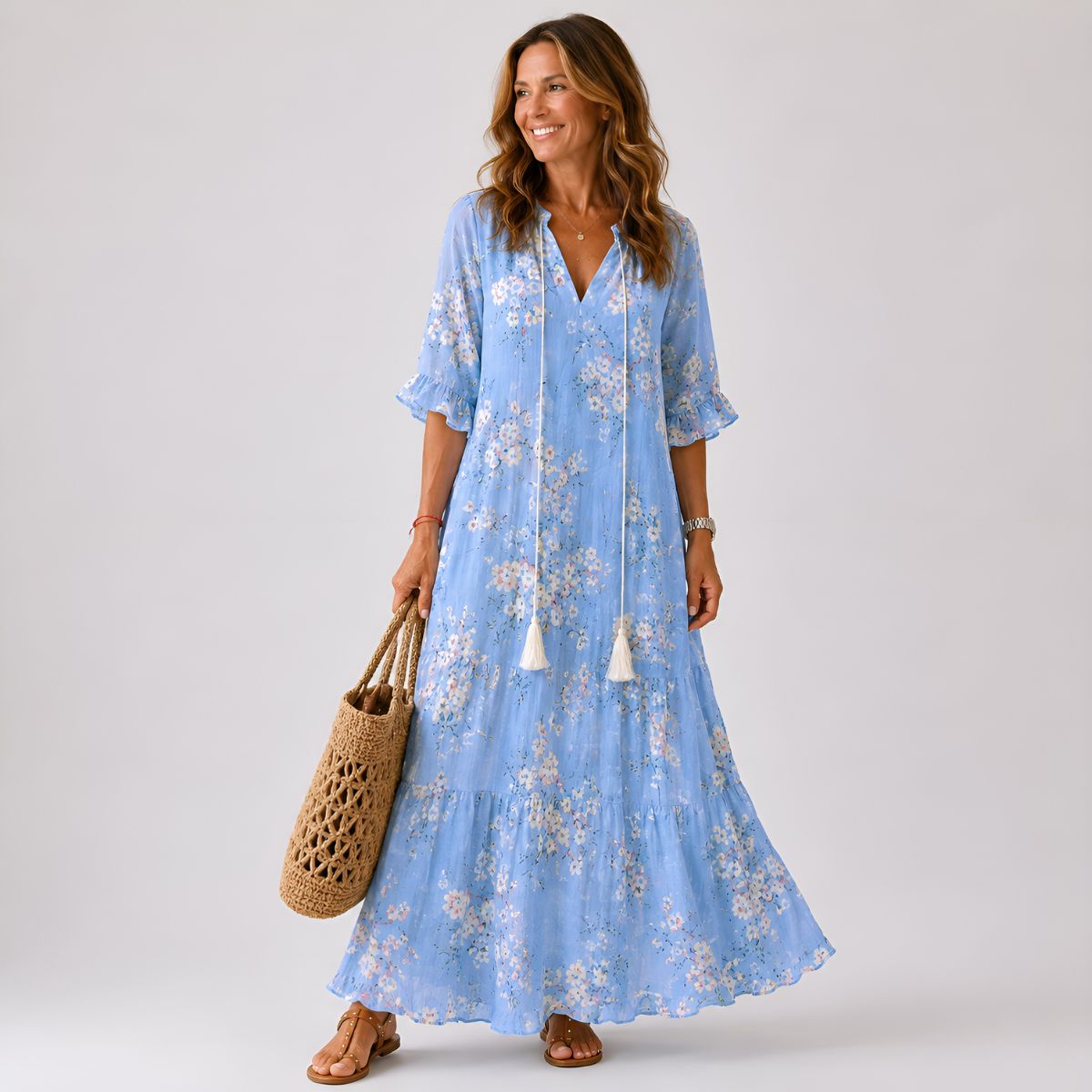 Andrea™ | Floral Maxi Dress