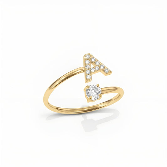 Elmira™ | Initial Love Ring