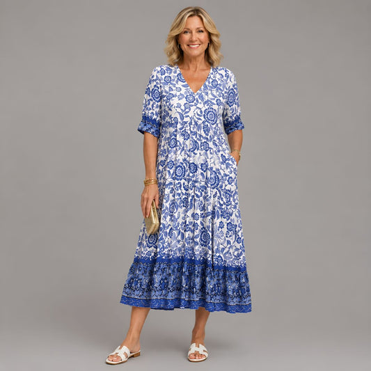 Claire™ | Graceful Bloom Dress