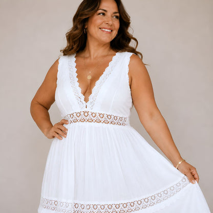 Anastelle™ | Flattering Boho Dress