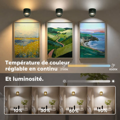 Luméa™ | Lampe murale sans fil