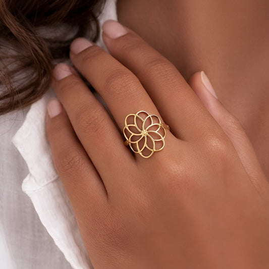 Rosélia™ | Open Bloom Ring