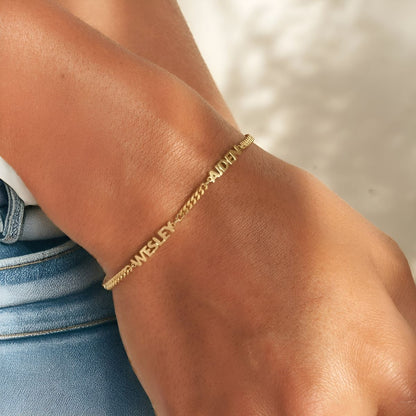 Aurevia™ | Personalized Name Bracelet