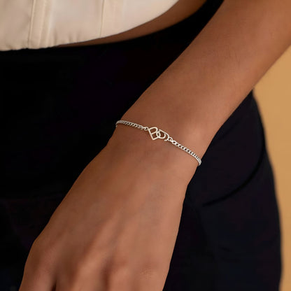 Luvora™ | Linked Initials Bracelet