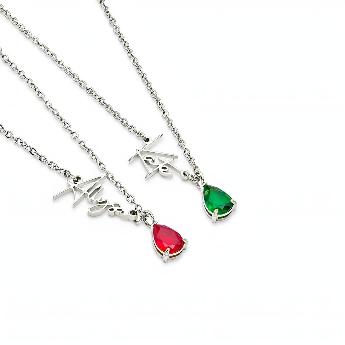 Celeste™ | Personalized Name & Birthstone Necklace