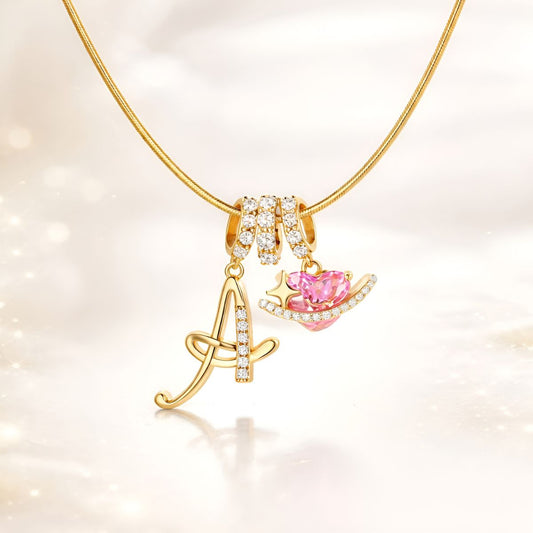Serélia™ | Layered Initial Necklace