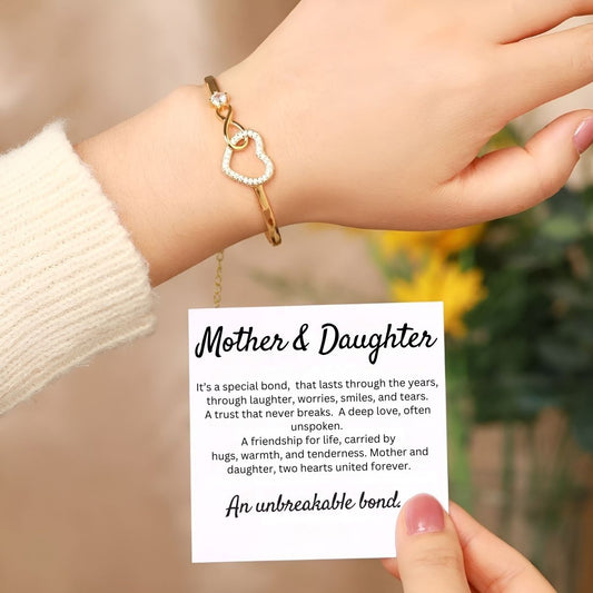 Amorae™ | Mother & Daughter Infinity Bracelet