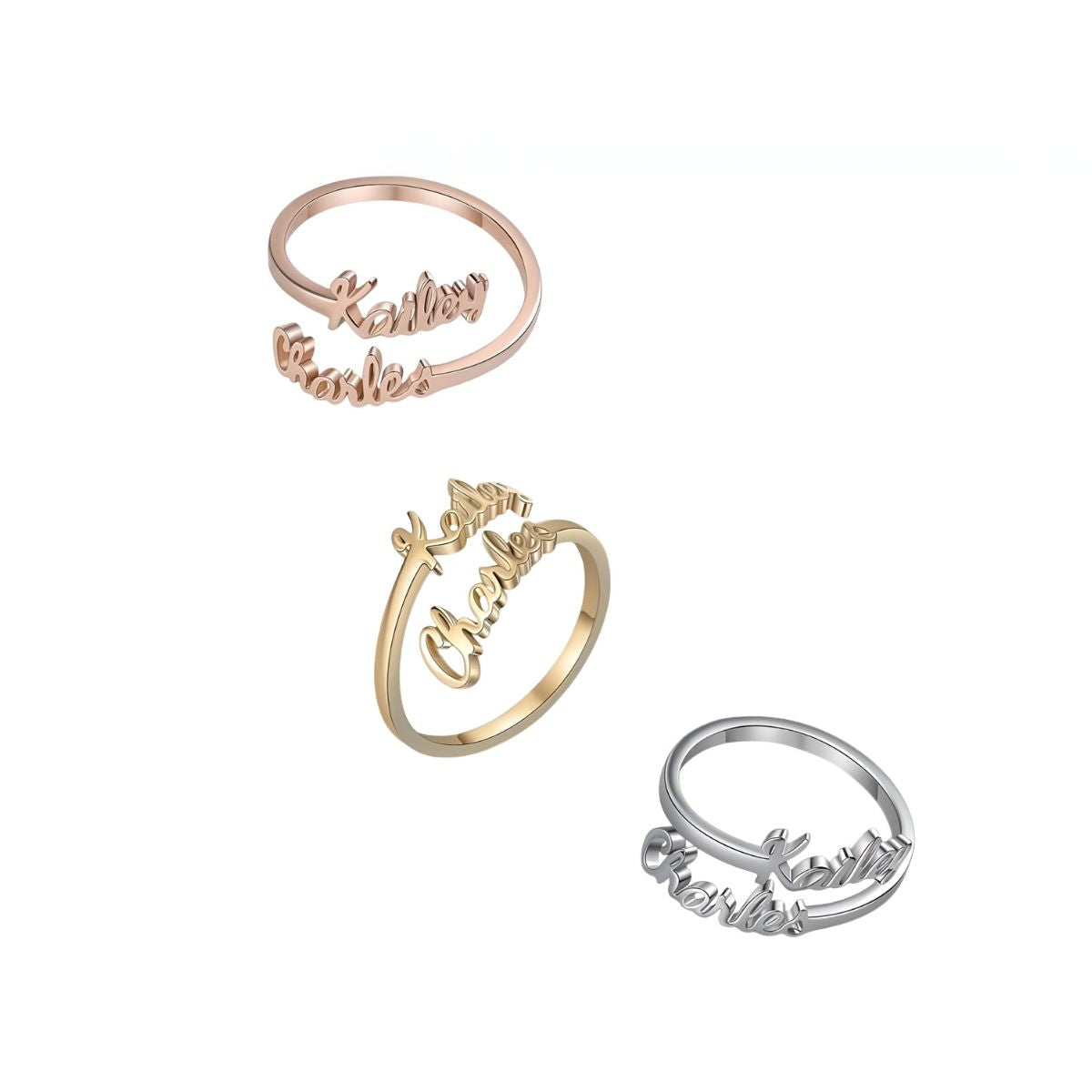Enamora™ | Personalized Name Ring