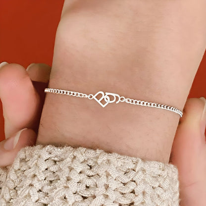 Luvora™ | Linked Initials Bracelet