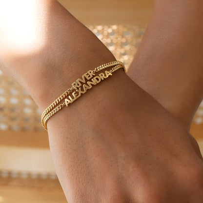 Aurevia™ | Personalized Name Bracelet