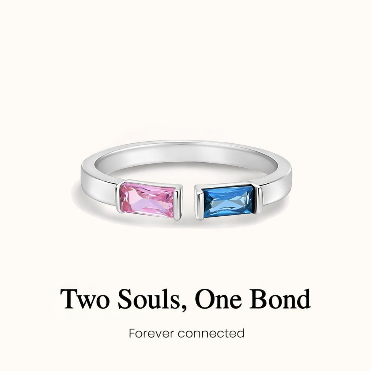 Caelisse™ | Duo Birthstone Ring