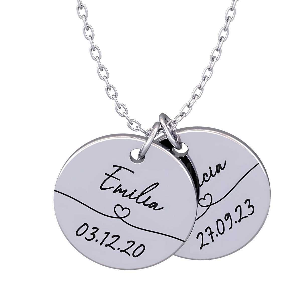Eloria™ | Personalized Name & Date Necklace