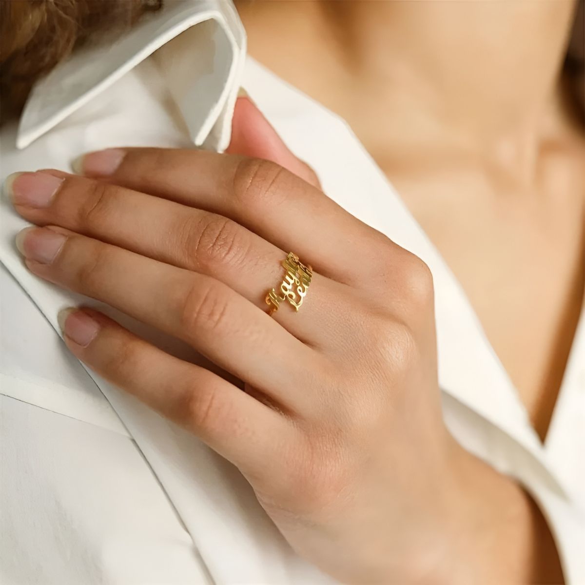Enamora™ | Personalized Name Ring