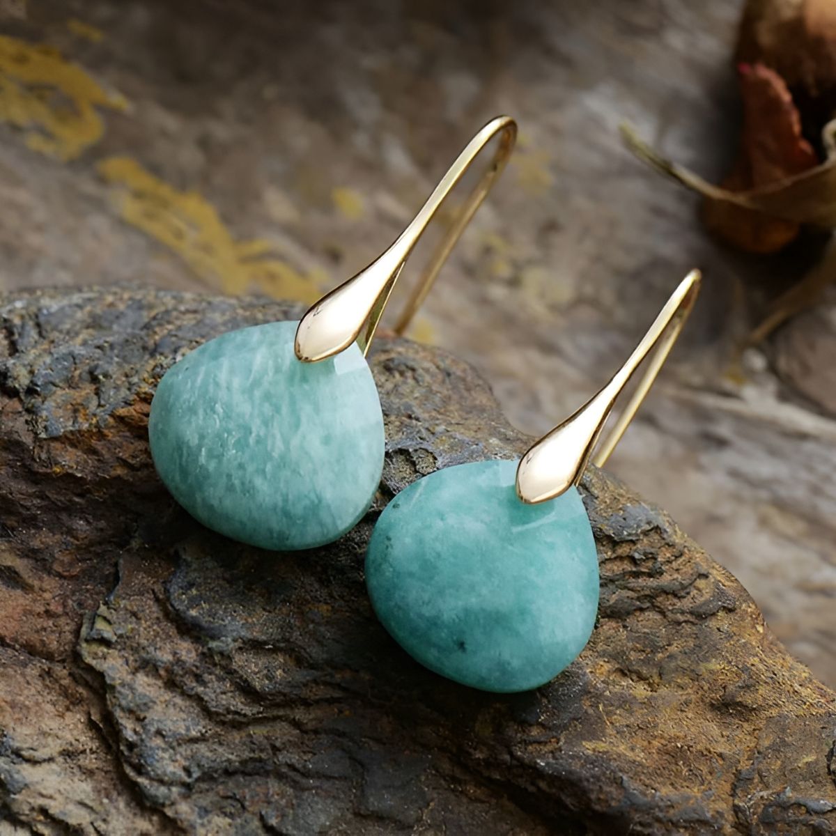 Aveline™ | Amazonite Drop Earrings