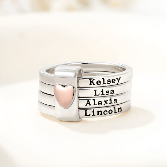 Emoria™ | Personalized Name Engraved Ring