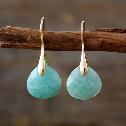 Aveline™ | Amazonite Drop Earrings