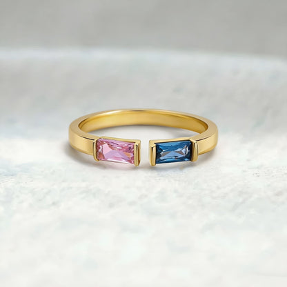Caelisse™ | Duo Birthstone Ring