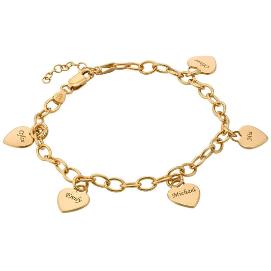 Amoria™ | Heart Charm Bracelet