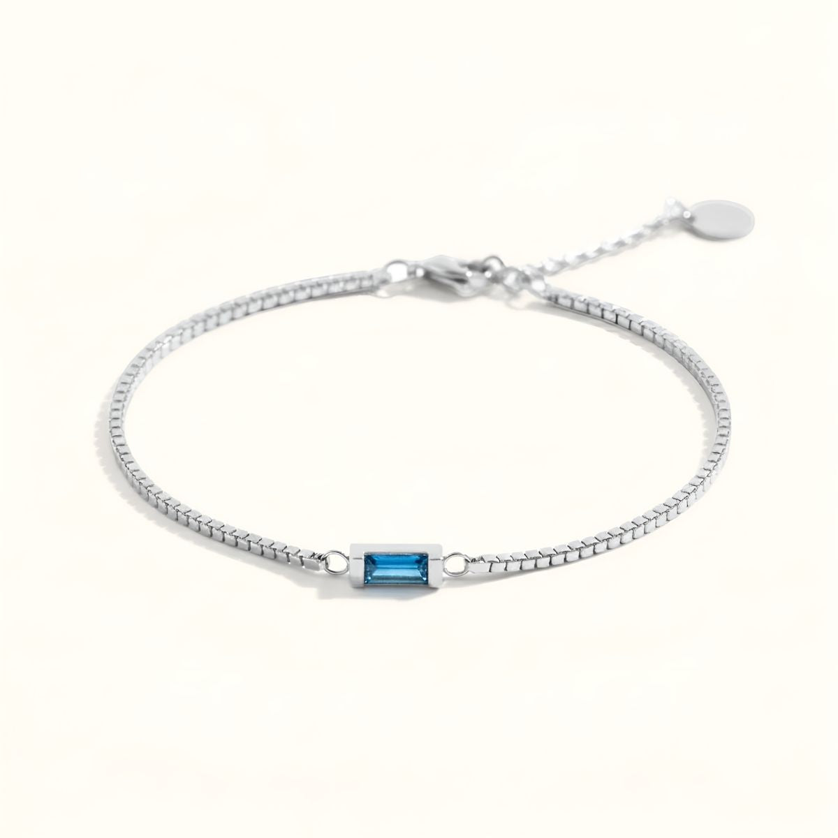 Aurielle™ | Baguette Birthstone Bracelet