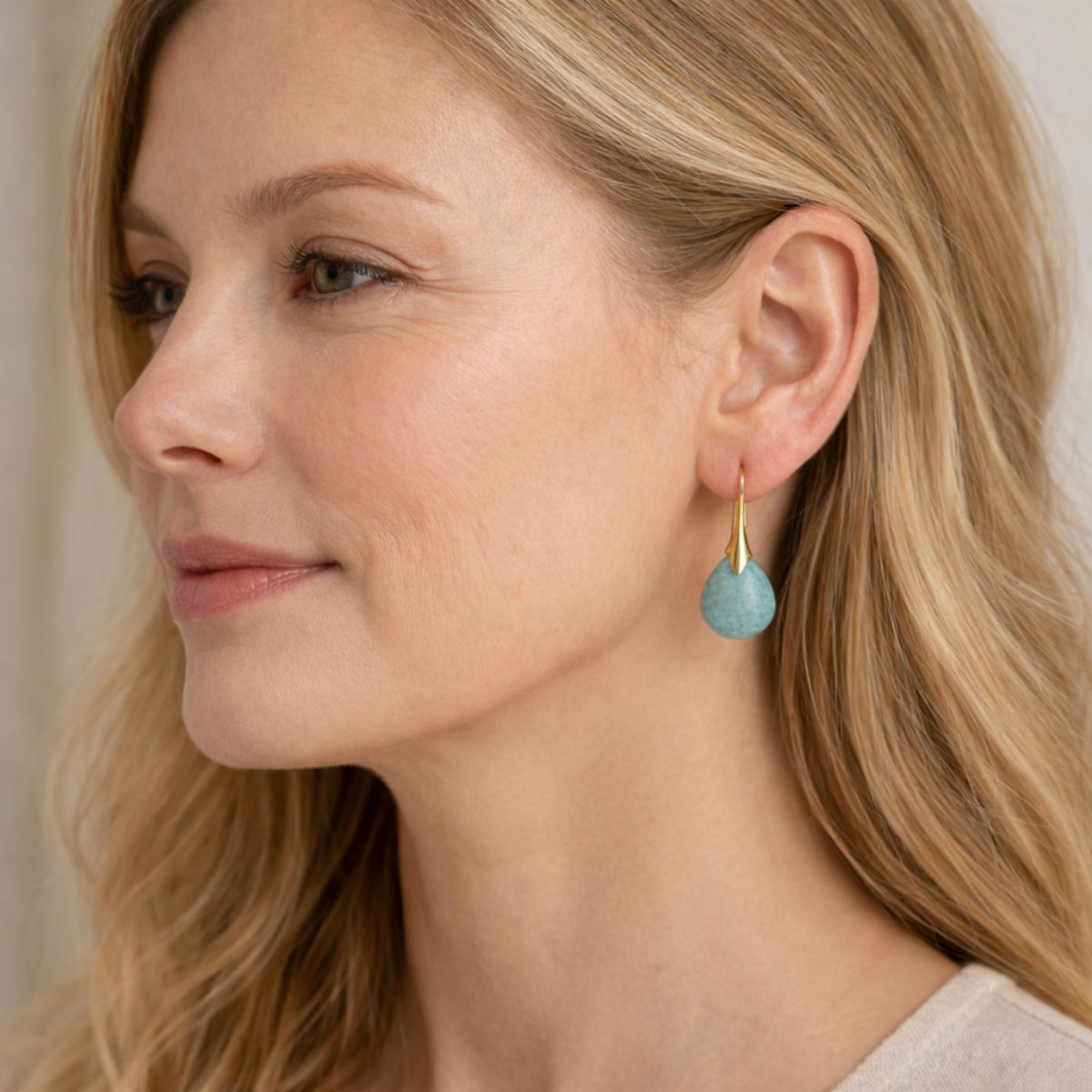 Aveline™ | Amazonite Drop Earrings