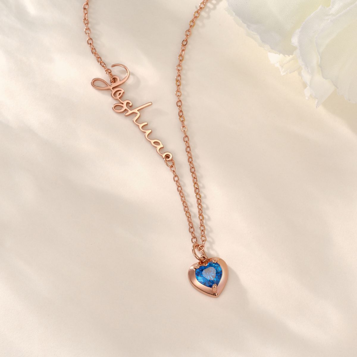 Amorelle™ | Heart Birthstone Necklace