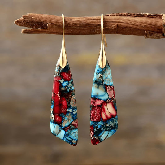 Marélia™ | Dual-Tone Heritage Earrings
