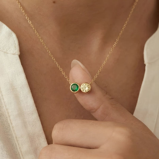 Seralya™ | Birthstone Family Necklace