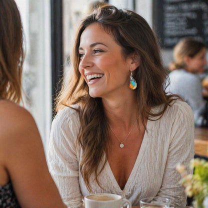 Céliane™ | Sunset Gemstone Earrings