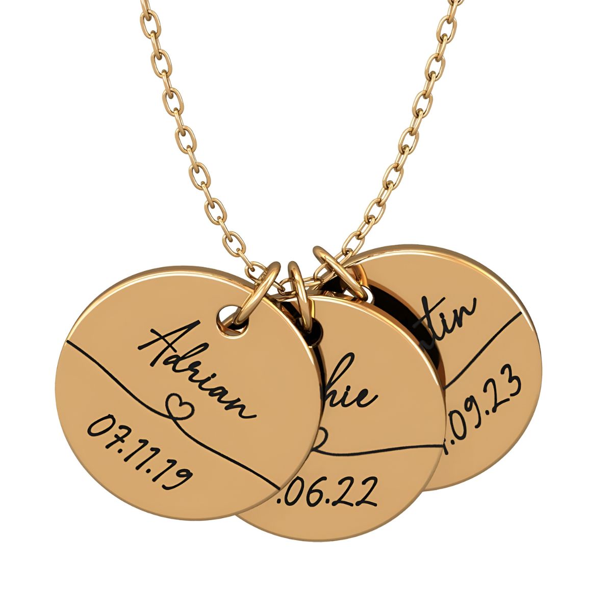 Eloria™ | Personalized Name & Date Necklace