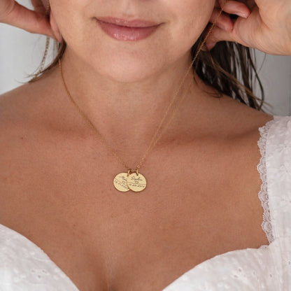 Eloria™ | Personalized Name & Date Necklace