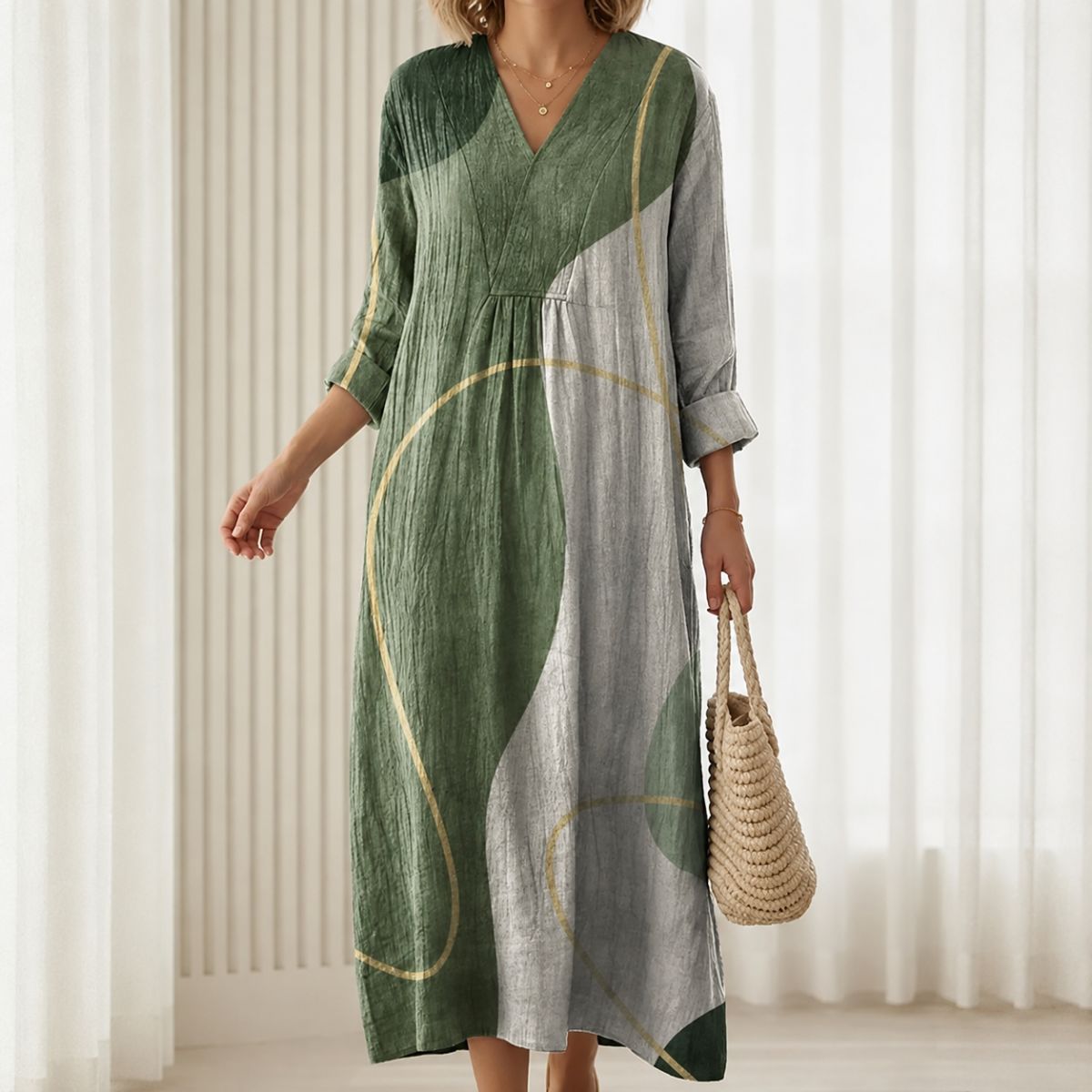 Averlynn™ | Green Comfort Dress