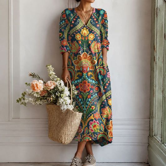 Averlynn™ | Floral Flattering Dress