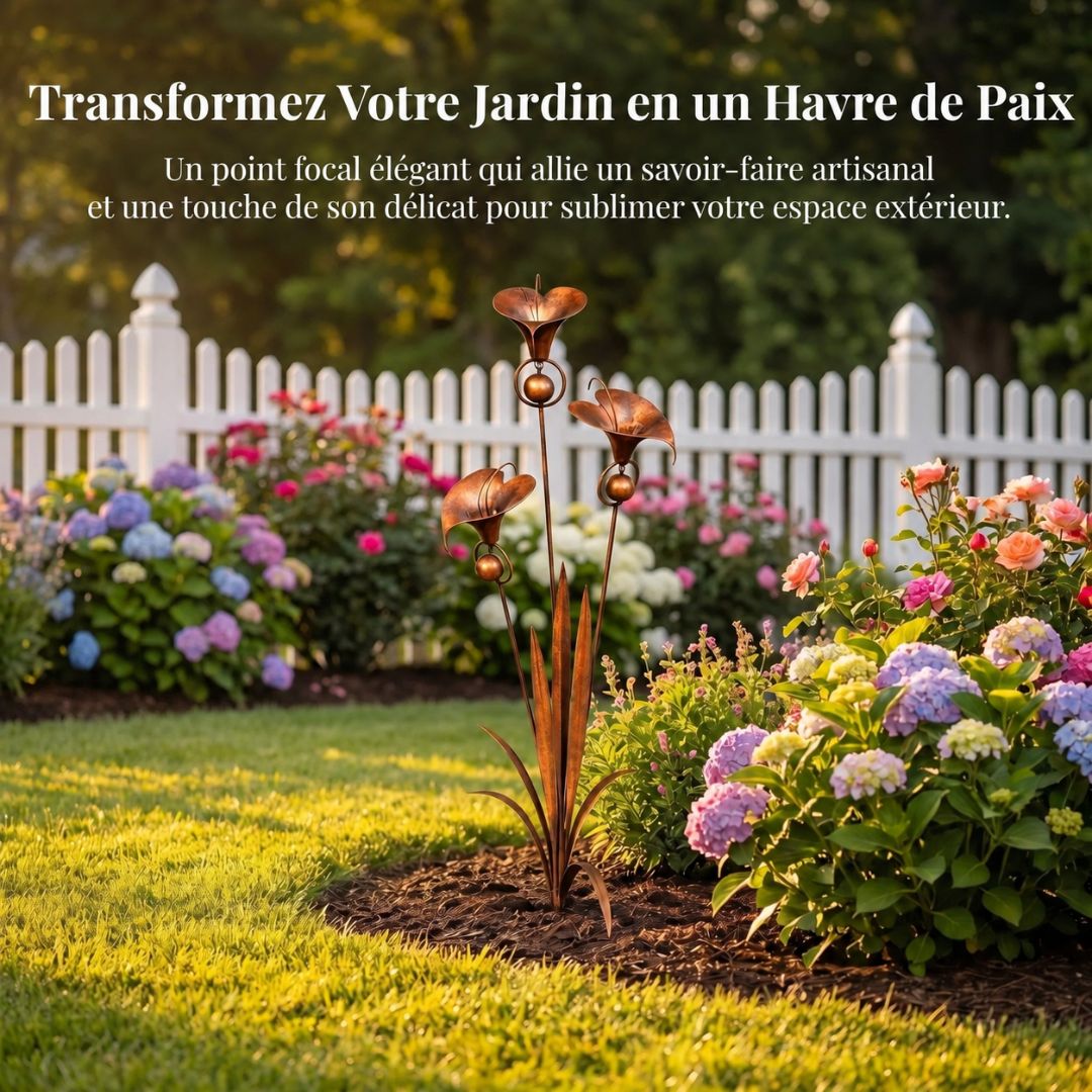 Mélodia™ | Carillon de Jardin Artisanal