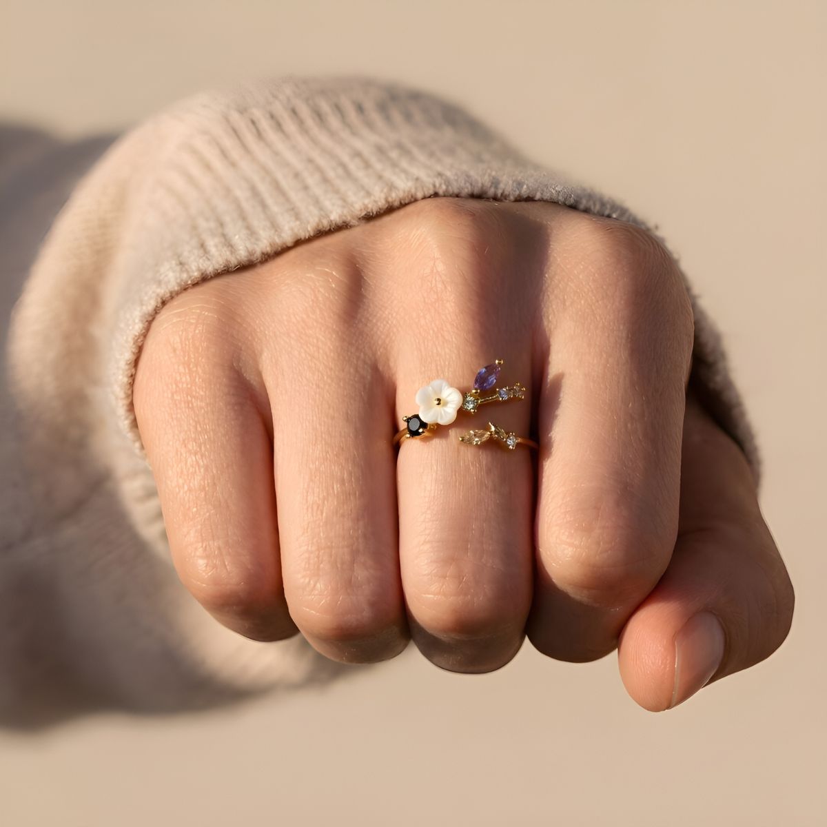 Blossara™ | Blooming Self-Love Ring