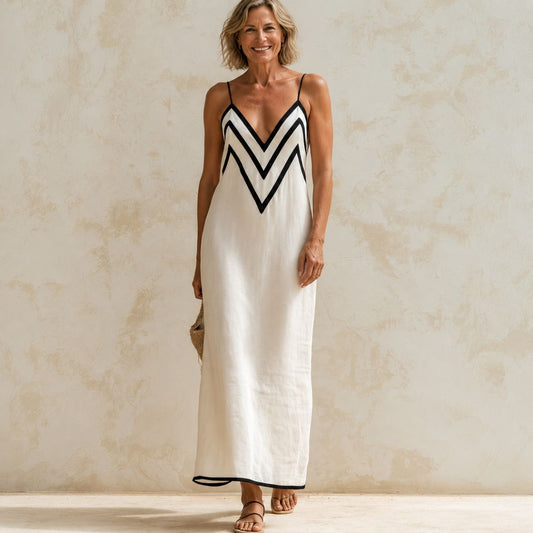 Corinne™ | Effortless Coastal Maxi Dress