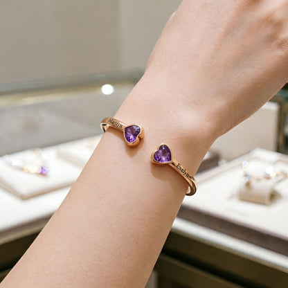 Norielle™ | Personalized Mother-Daughter Bracelet