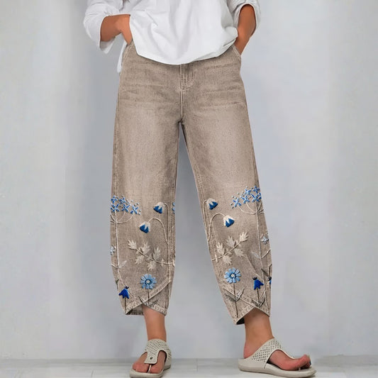 Marivelle™ | Elegant Embroidered Pants